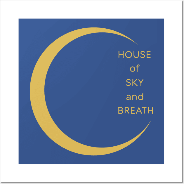 a house of sky and breath Wall Art by pogginc